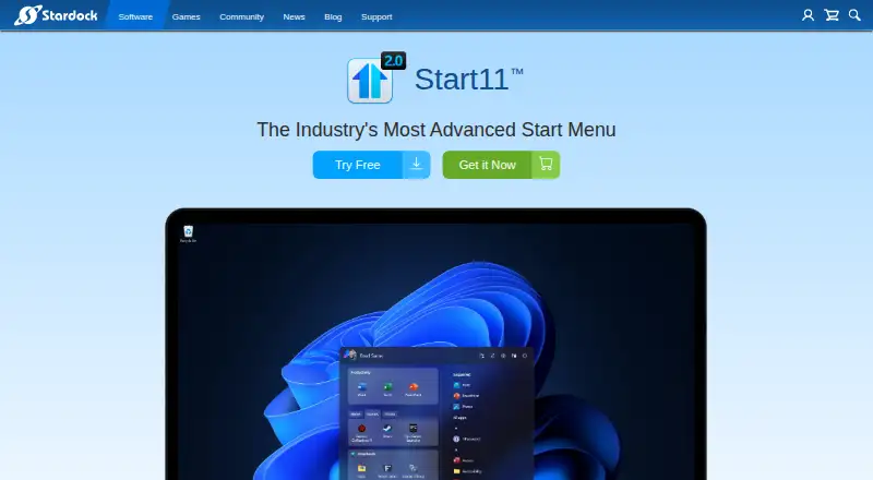 Start11's own site