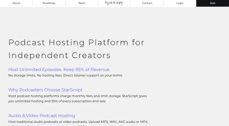 StarScript's own site