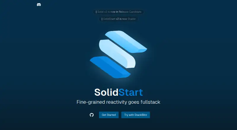 SolidStart's own site