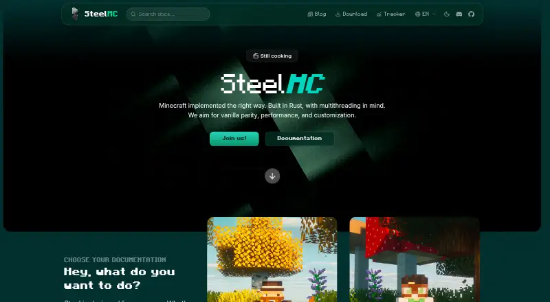 SteelMC's own site