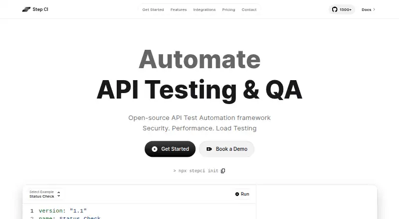 Step CI's own site