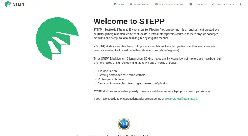 STEPP's own site