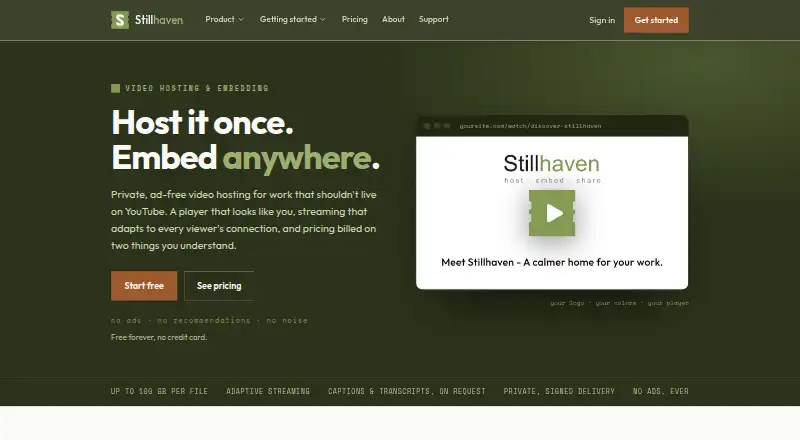 Stillhaven's own site