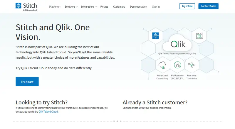 Stitch's own site