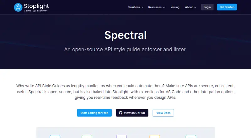 Spectral's own site