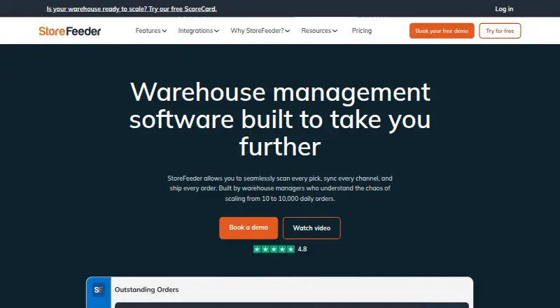 StoreFeeder's own site