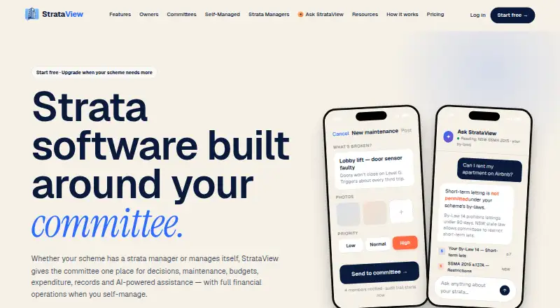 StrataView's own site