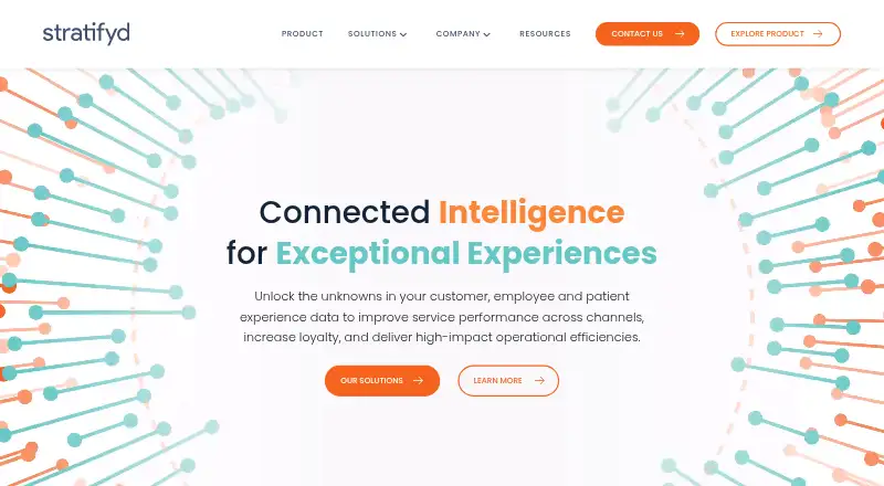 Stratifyd's own site