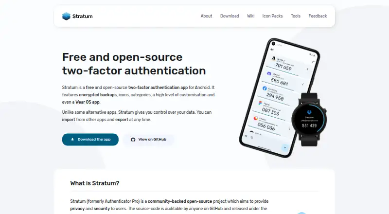 Stratum's own site