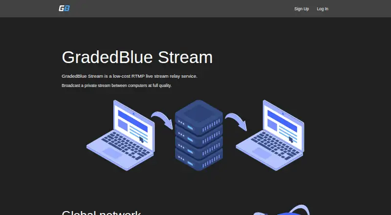 GradedBlue Stream's own site