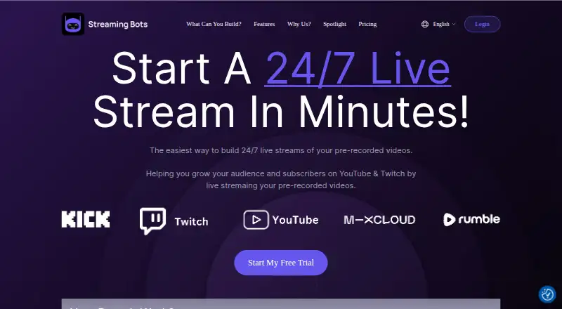 Streaming Bots's own site