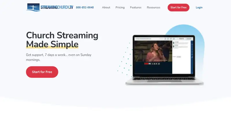 StreamingChurch.tv's own site