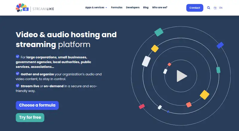 Streamlike's own site