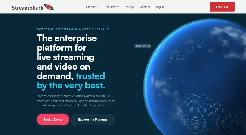 StreamShark's own site
