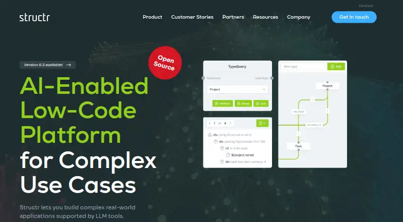 Structr's own site