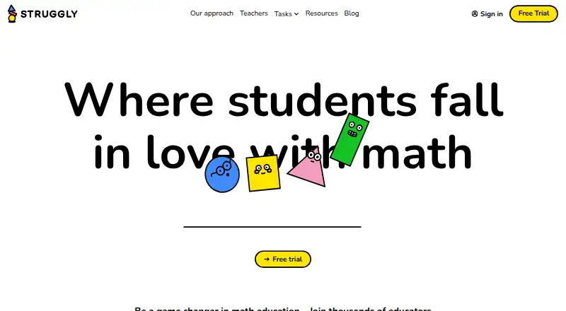 Struggly's own site