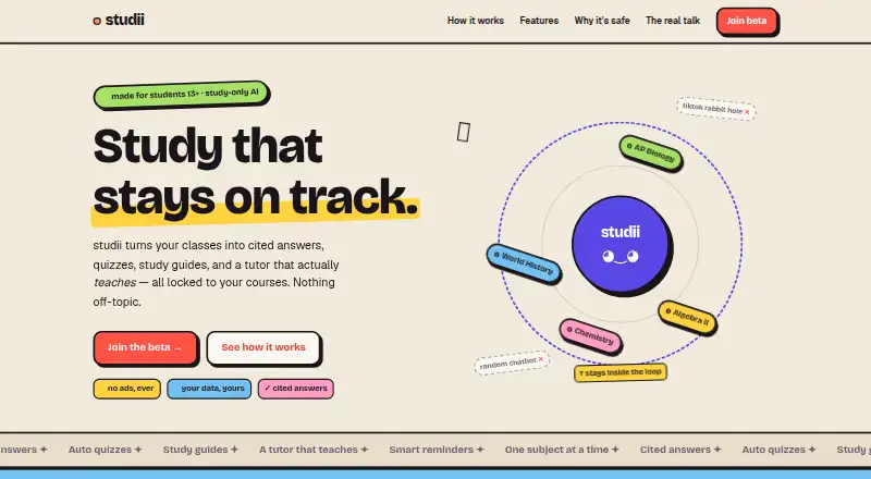 studii's own site