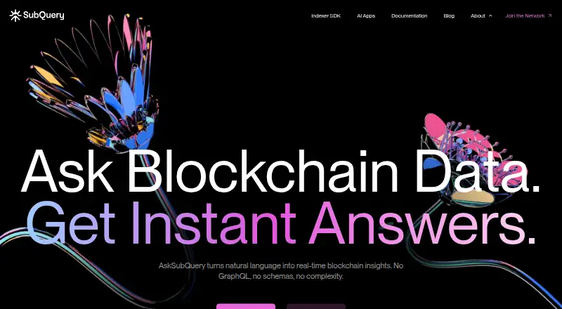 SubQuery's own site
