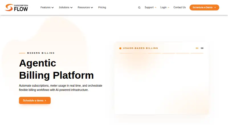 SubscriptionFlow's own site