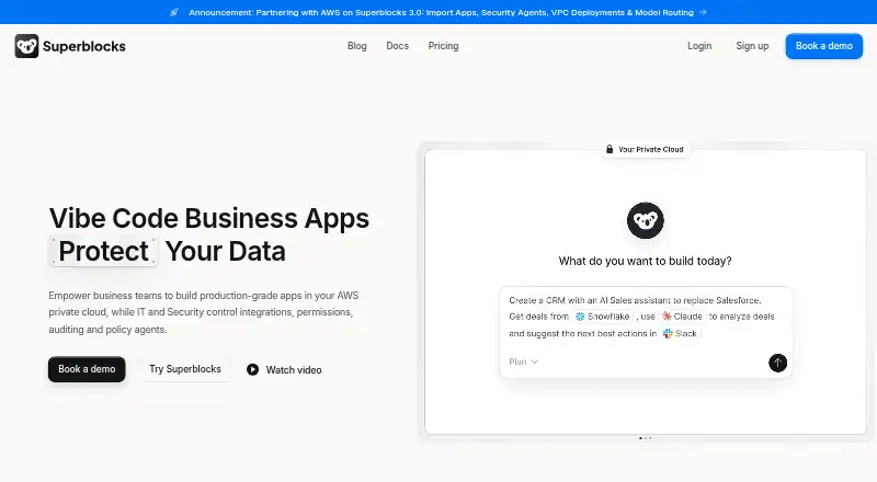 Superblocks's own site