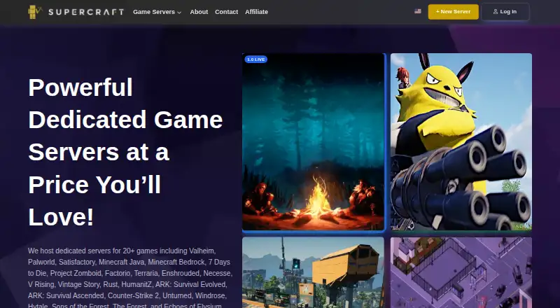 Supercraft's own site