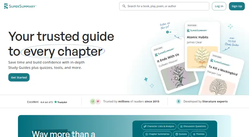 SuperSummary's own site