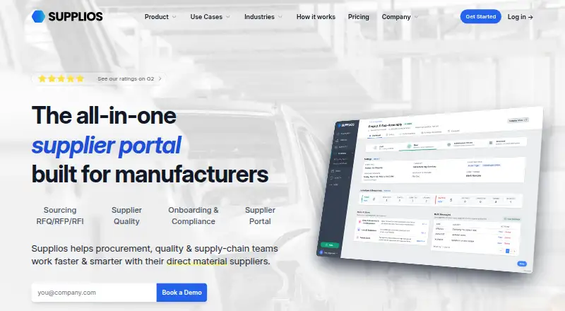 Supplios's own site