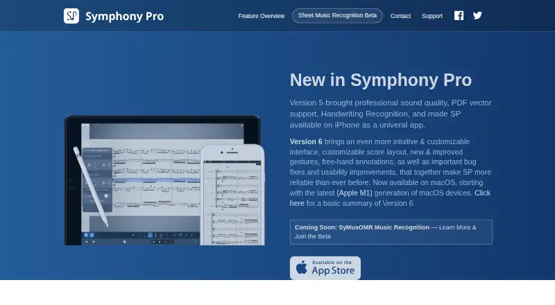 Symphony Pro's own site