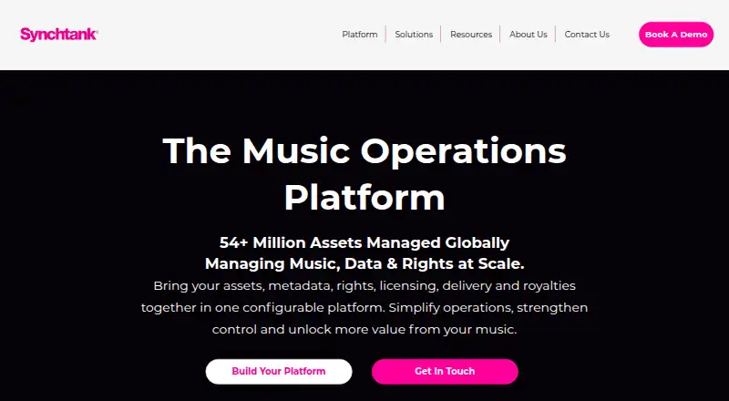 Synchtank's own site