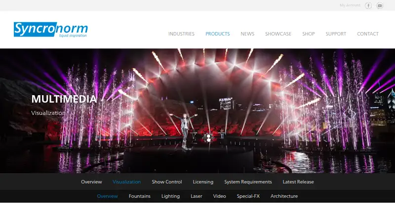 Depence's own site