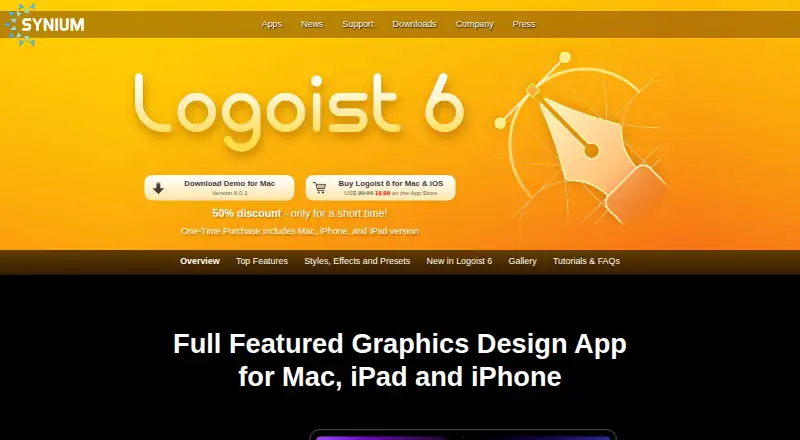 Logoist's own site