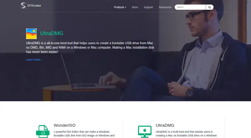 WonderISO's own site