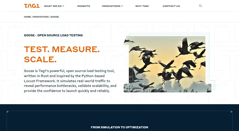 Goose's own site