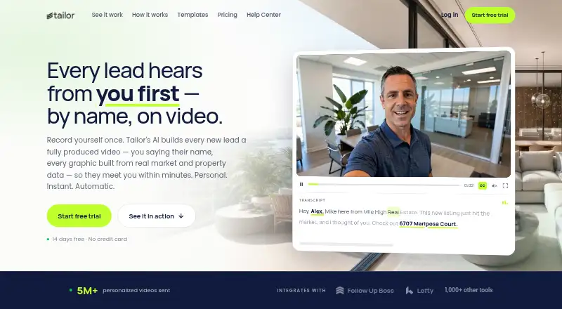 Tailor's own site