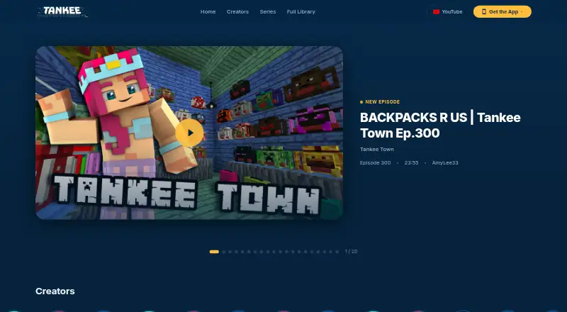 Tankee's own site