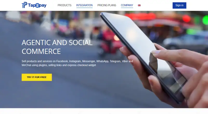 Tap2Pay's own site