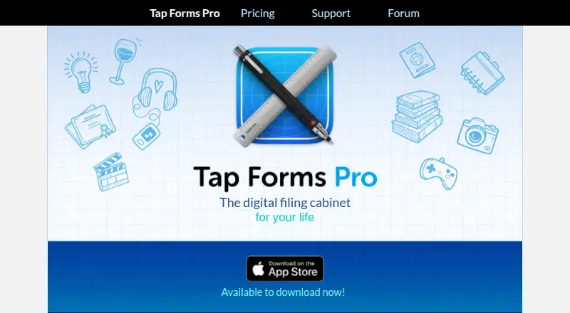 Tap Forms Pro's own site