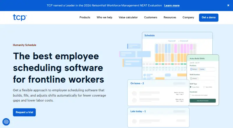 Humanity Schedule's own site