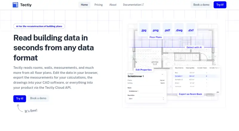 Tectly's own site