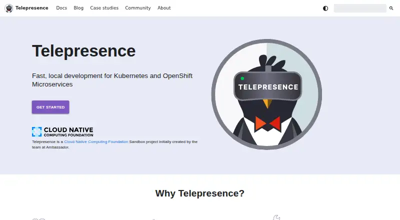 Telepresence's own site