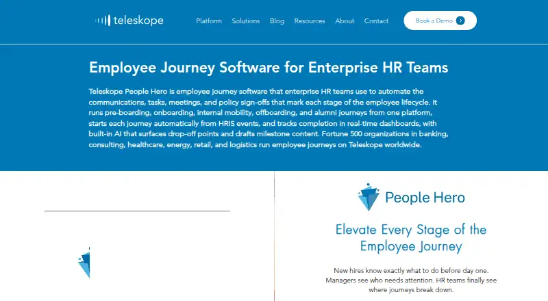 People Hero's own site