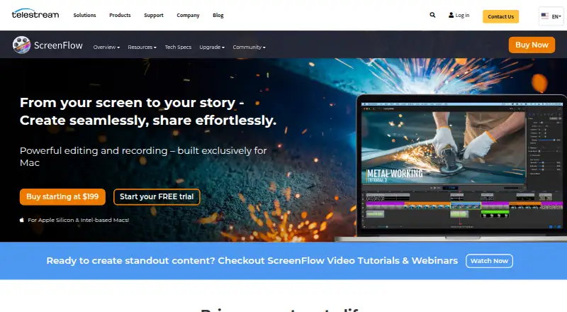 ScreenFlow's own site