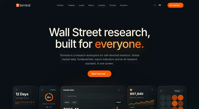 Terminal's own site
