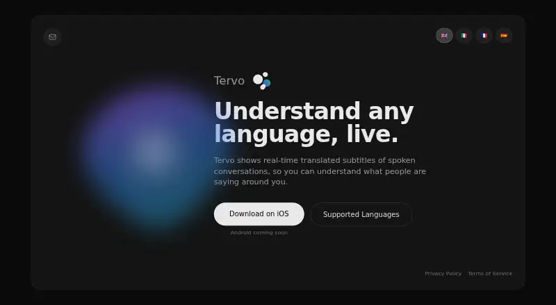 Tervo's own site