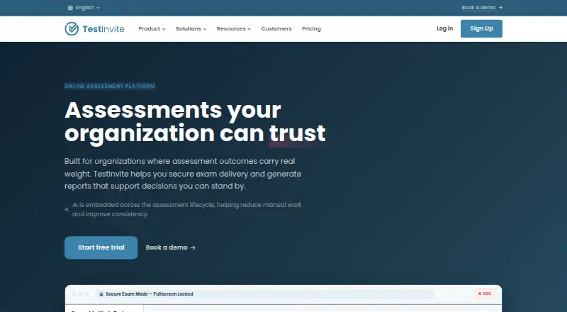TestInvite's own site