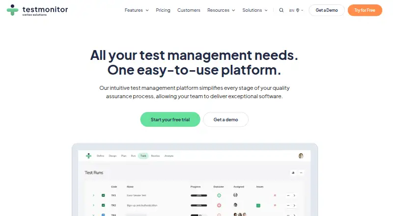 TestMonitor's own site