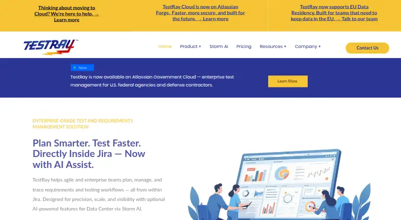 TestRay's own site