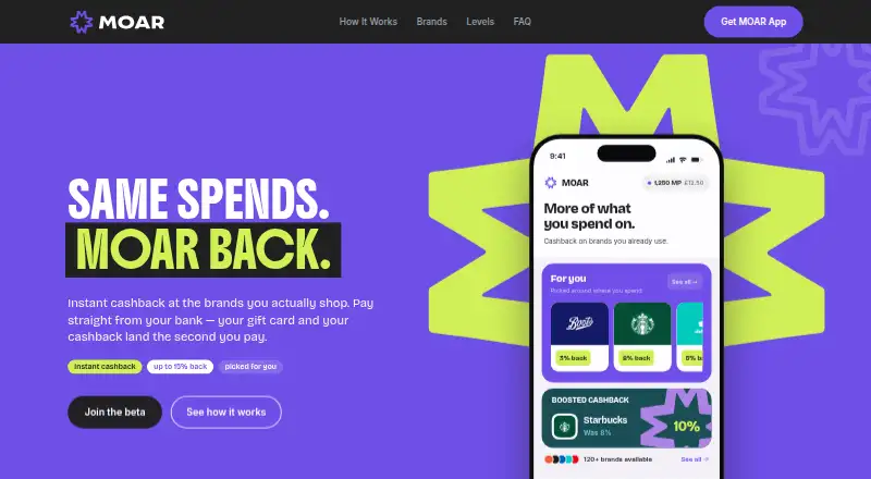 MOAR's own site