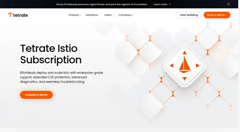 Tetrate Istio Subscription's own site