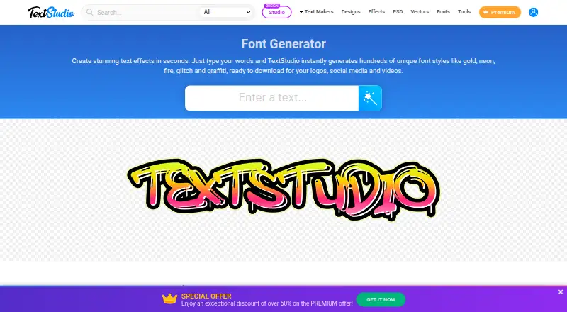FontMaker's own site